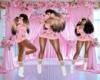 Ripped pink love dressUA