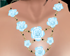 Dp Crystal Necklace Blu