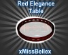 Red Elegance Coffee Tabl