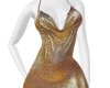 Gold glitter dress