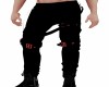 black with red punk