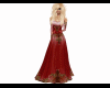 Red vampire gown
