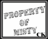 [CK] Prop Of Misty Sign