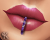 Purple Lip Ring