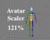 Avatar  scaler 121%