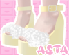 A. Yellow heels