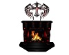 Eternal Fireplace/Red/bl