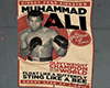金 Muhammad Ali Poster