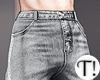 T! Grey Stripe Jeans