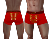Red Gold Boxer Briefs