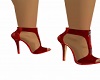 Sandals red velvet