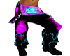 ~C Purple dubstep pants