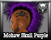 *M3M* Mohaw Skull Purple