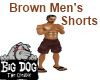 [BD]Brown Men's Shorts