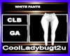 WHITE PANTS