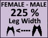 Leg Thigh Scaler 225%
