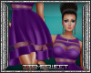 Marzi Dress - Purple