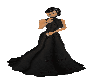 Black Heart Evening Gown