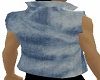faded jean vest (male)