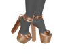 Barbie Gold Heels