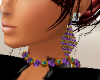 Purple/Teal Jewelry Set