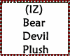 Bear Devil Plush