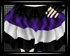 -Puff Skirt Purple-