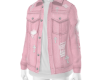 Pink Jacket with Hoodie