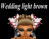 #wedding light brown