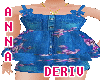 CONJ FLORAL JEANS KIDS