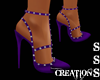 June Sparkle Purple Heel