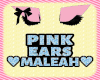 ✧ Pink Ears ✧