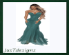 JT New Gown Teal JT New Gown Teal