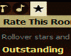 Rate Room Sign