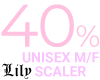 40% Full Body Scaler M/F