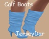 Calf Boots Blue