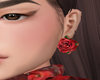 BR Red Rose Earrings V1
