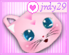 <J> Pink Kitty Backpack 