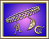GOLD FEATHER ANKLET