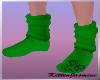 Winter PJ Green Socks M
