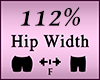 Hip Butt Scaler 112%