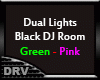 Black DJ Room Dual Light