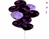 purple ballons for party
