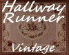 Vintage Hallway Runner