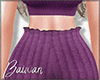 [Bw] Purple Knit Pants