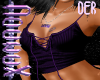 ") LACED UP CAMI PURPLE