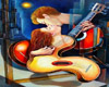 Love Musical Kiss Guitar