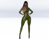 Smooth Green Catsuit