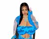 Clear Denim Jacket Blue