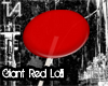 Giant Red Lolli
